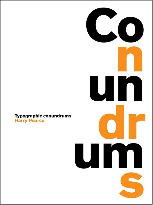 Title details for Conundrums by Harry Pearce - Available